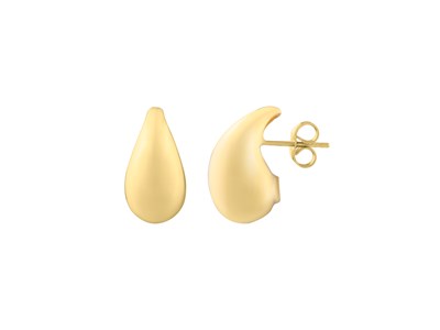 Raindrop Earrings in 14k Yellow Gold