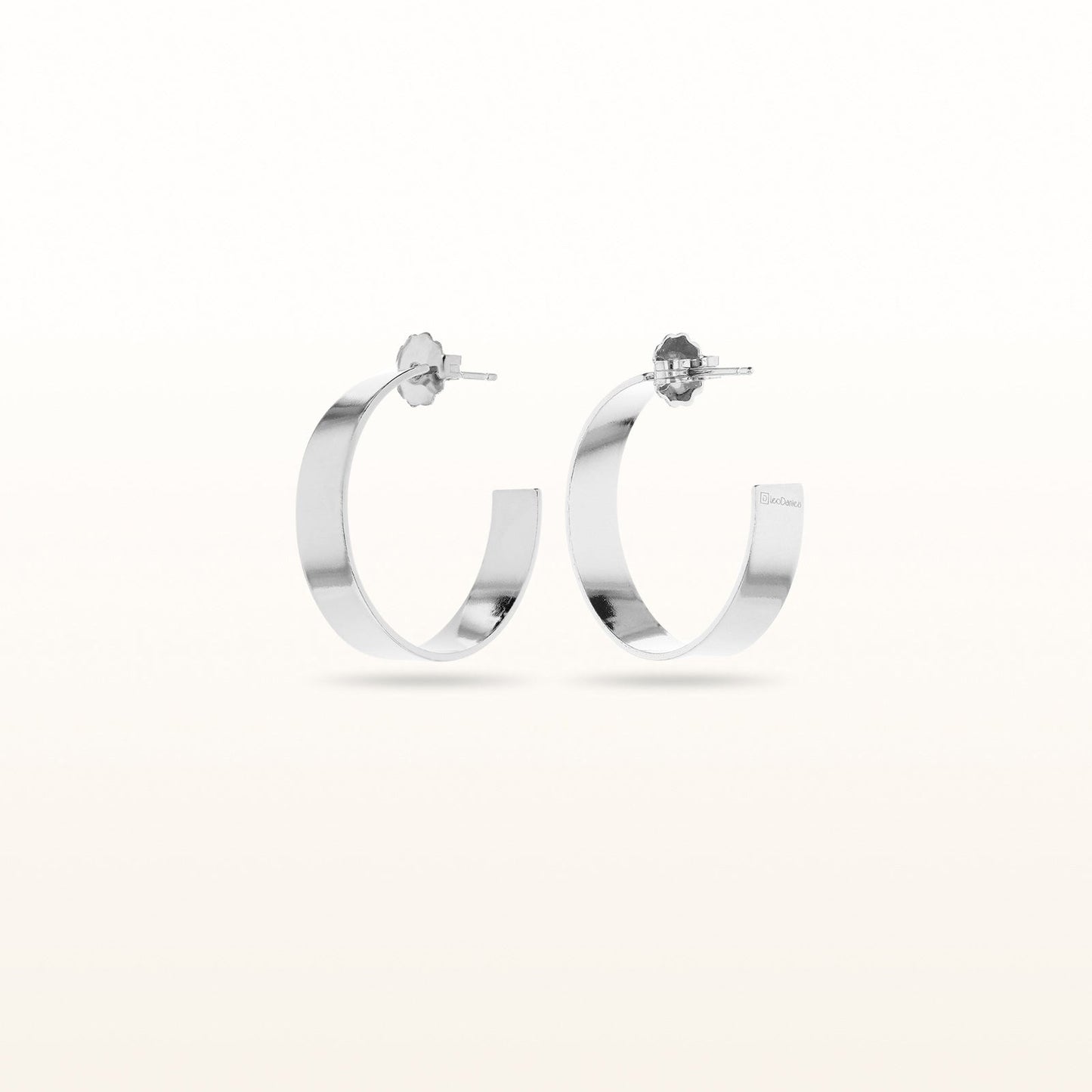 925 Sterling Silver Hoop Earrings