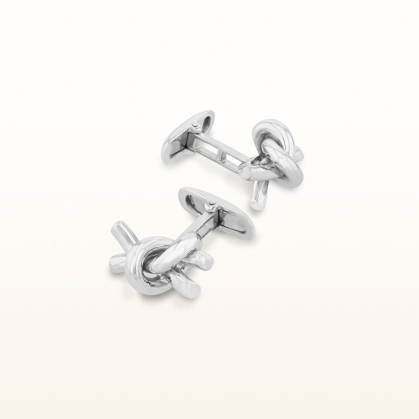 925 Sterling Silver Knot Cufflinks