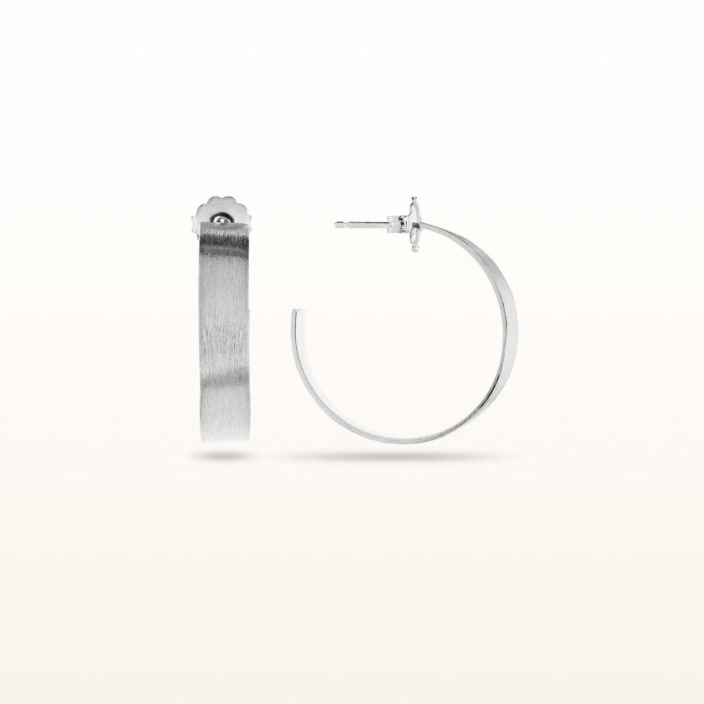 925 Sterling Silver Hoop Earrings