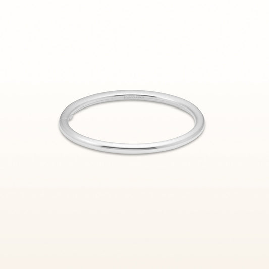 925 Sterling Silver High Polish Bangle Bracelet