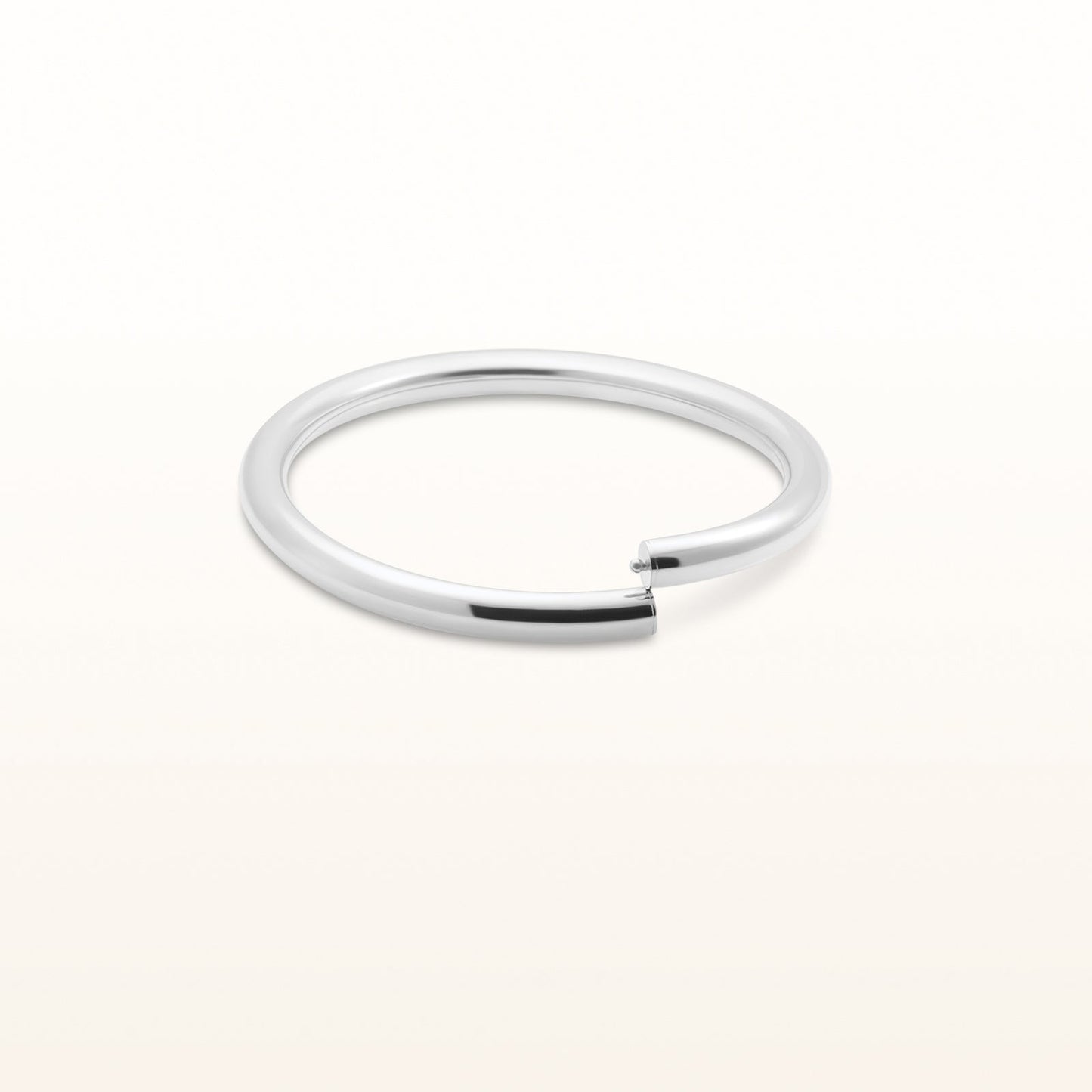 925 Sterling Silver High Polish Bangle Bracelet