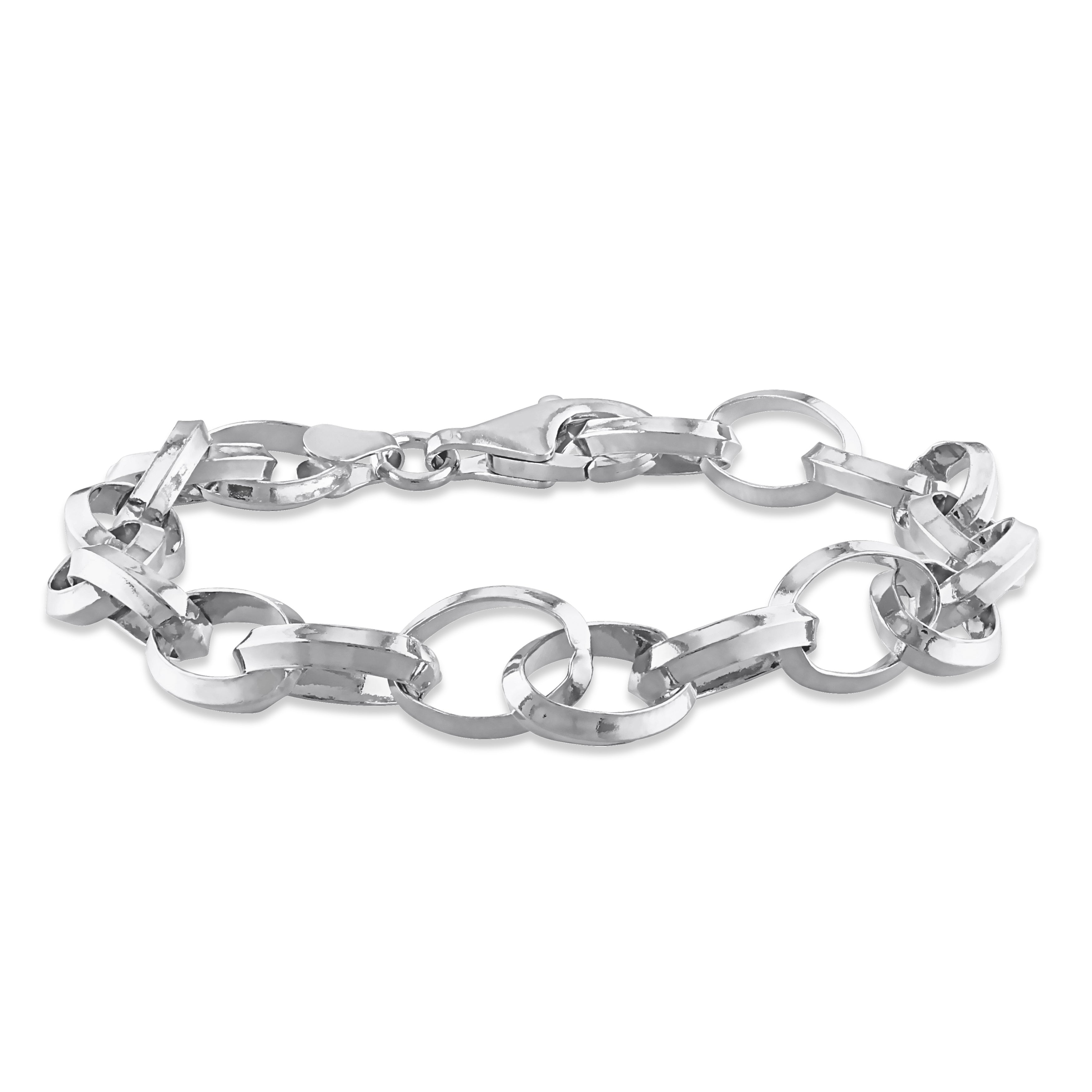 Rolo shop bracelet silver