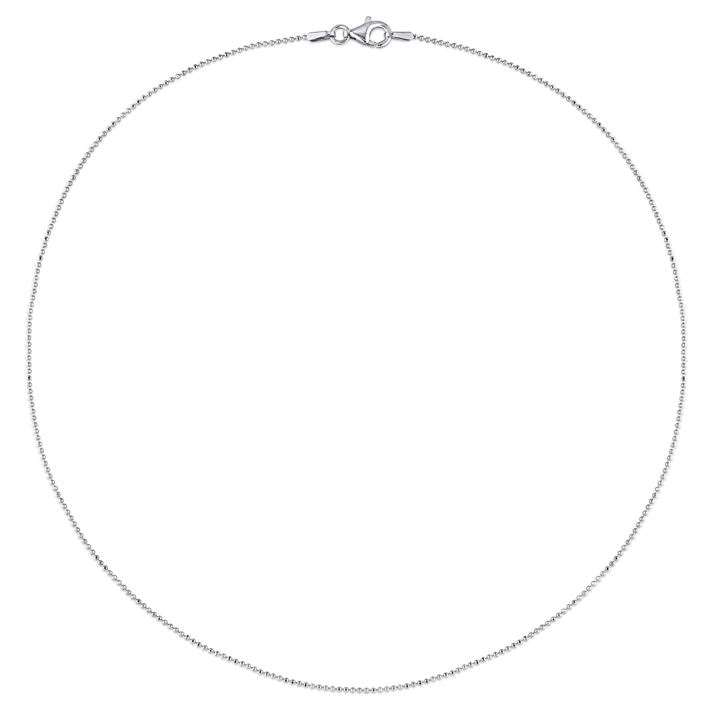 Sterling Silver Ball Chain in 1mm