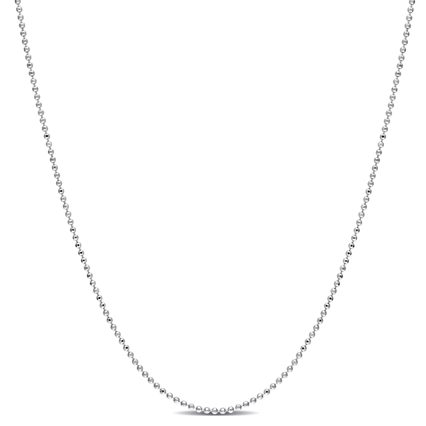 Sterling Silver Ball Chain in 1mm