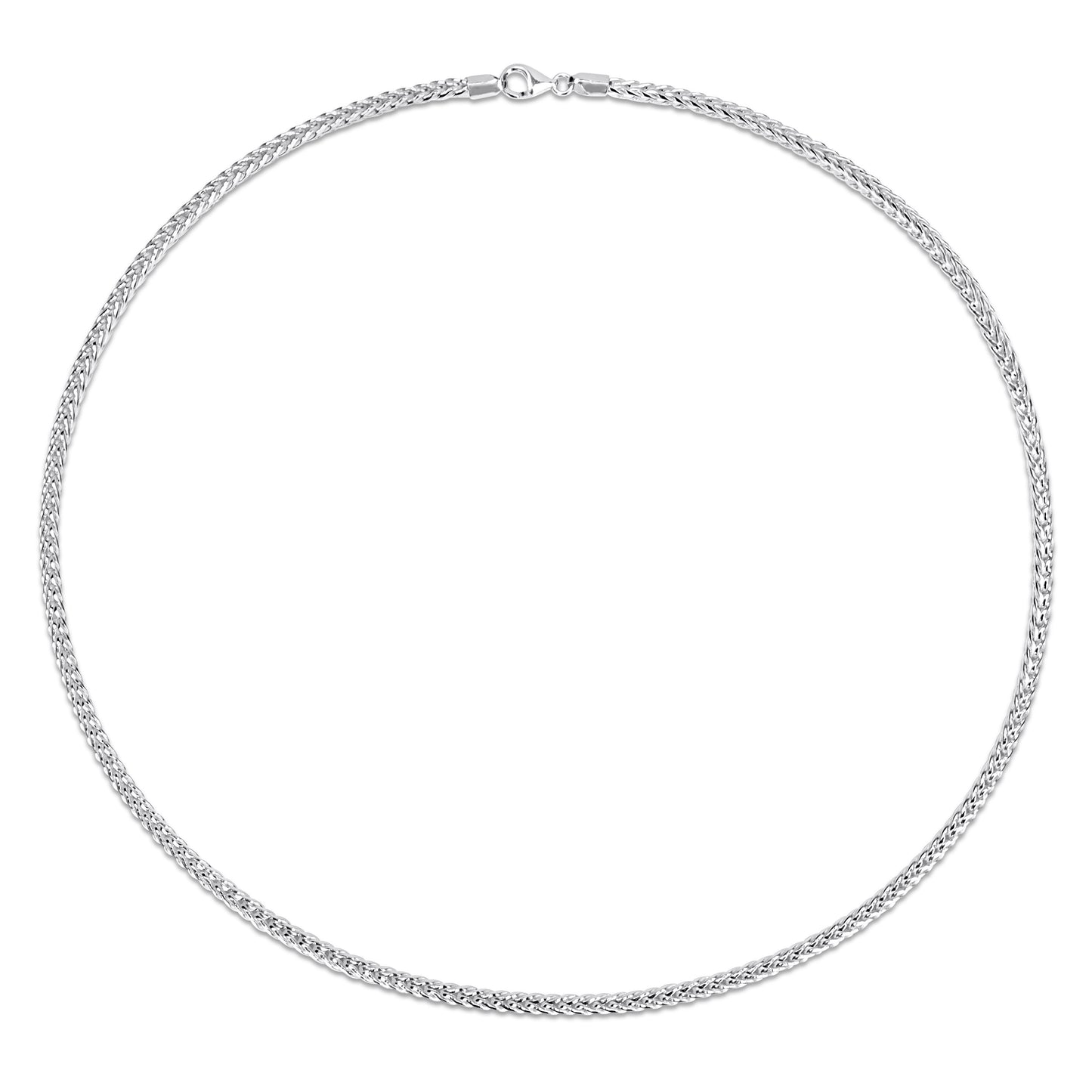 Sterling Silver Foxtail Chain in 4.2mm