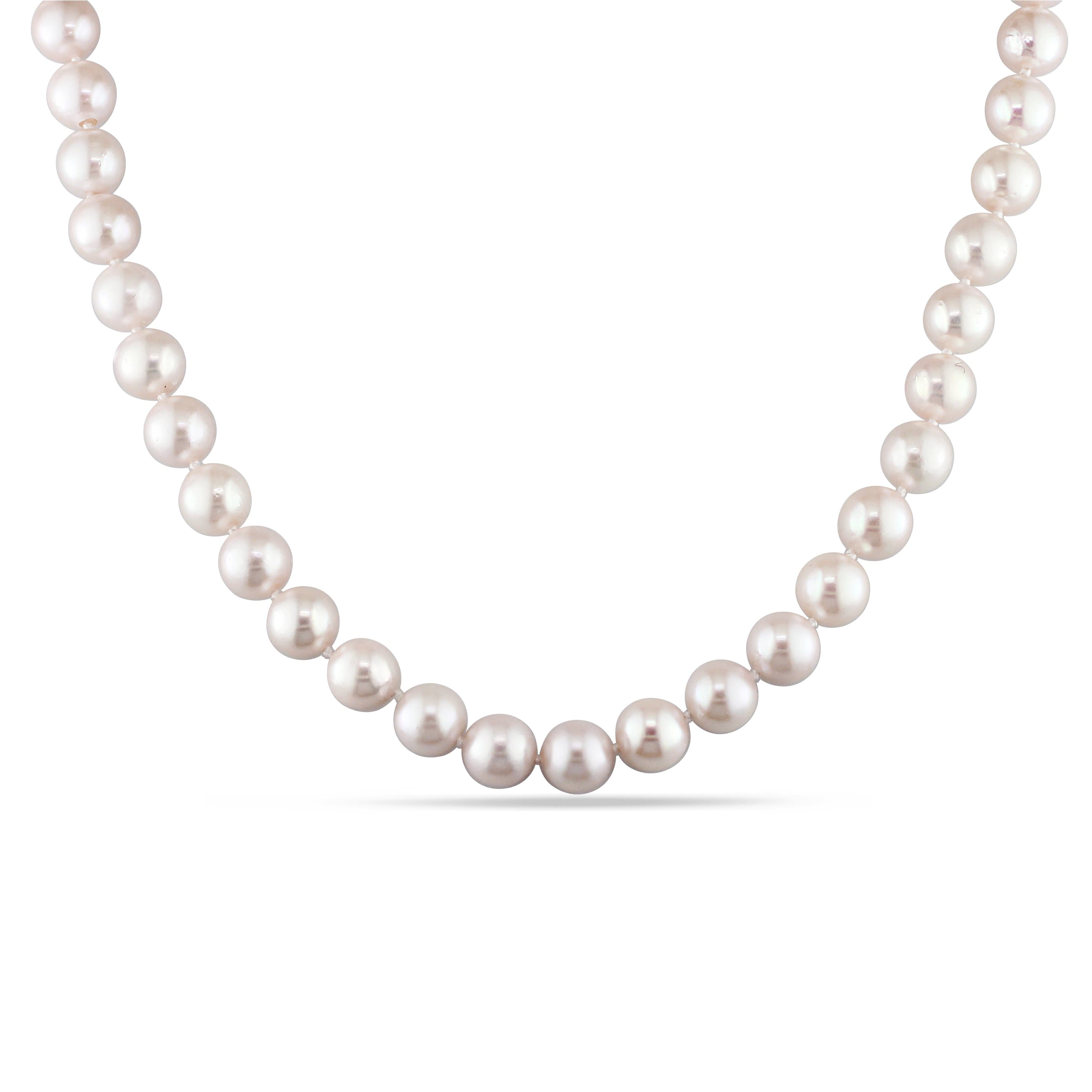 Michiko Japanese Akoya Cultured Pearl Necklace – IceTrends